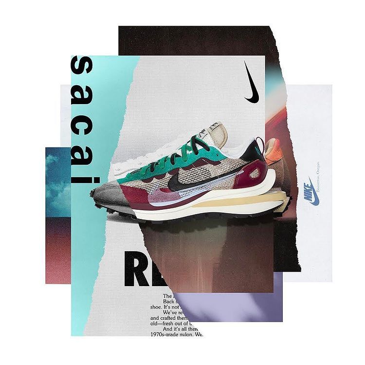 【スニダンで購入可】12/23発売 SACAI × NIKE VAPOR WAFFLE 4COLORS 抽選/定価/販売店舗まとめ 2枚目