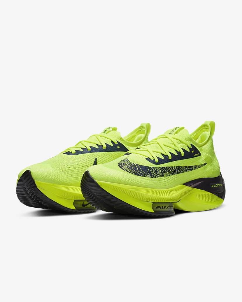 【スニダンで購入可】NIKE AIR ZOOM ALPHAFLY NEXT% "VOLT-RACER BLUE/BLACK" 抽選/定価/販売店舗まとめ 2枚目