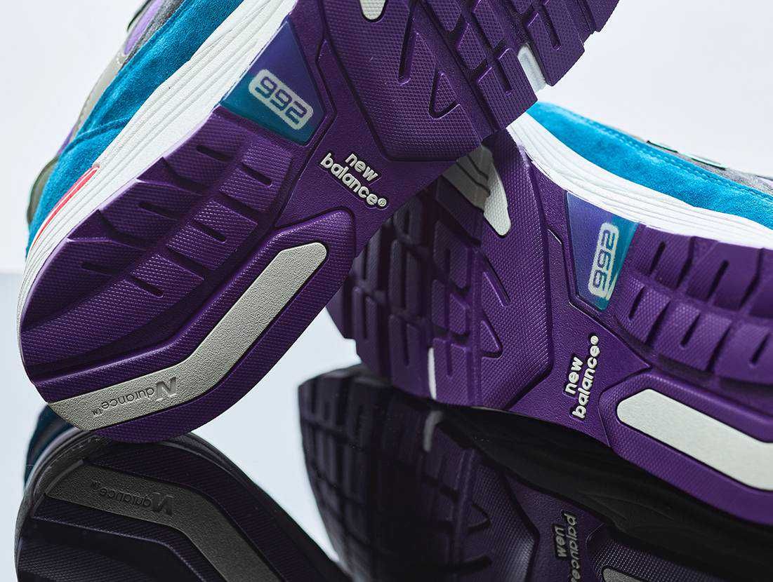 【スニダンで購入可】NEW BALANCE M992TC "TURQUOISE-PURPLE/WHITE" 抽選/定価/販売店舗まとめ 6枚目