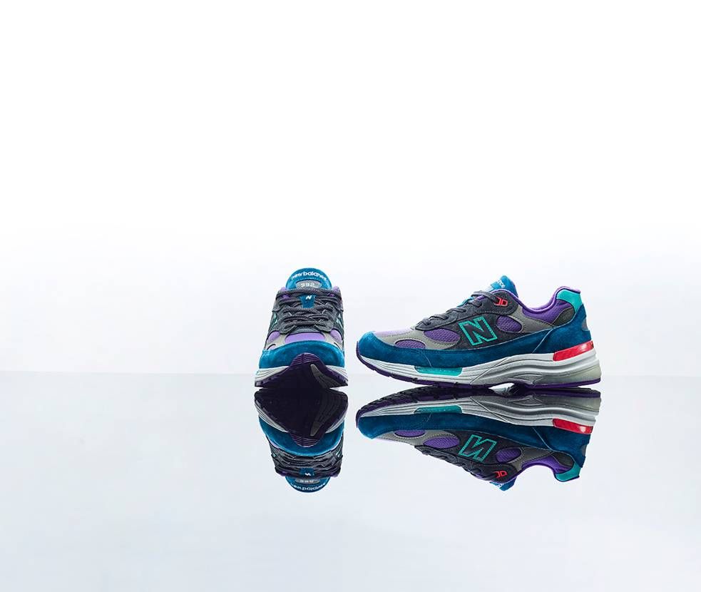 【スニダンで購入可】NEW BALANCE M992TC "TURQUOISE-PURPLE/WHITE" 抽選/定価/販売店舗まとめ 2枚目