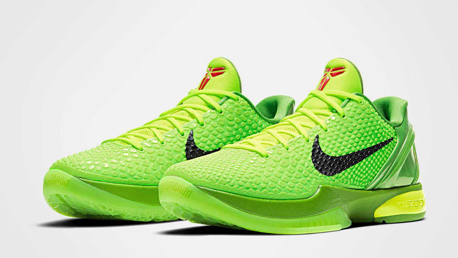 【スニダンで購入可】NIKE KOBE 6 PROTRO "GRINCH" 抽選/定価/販売店舗まとめ 2枚目