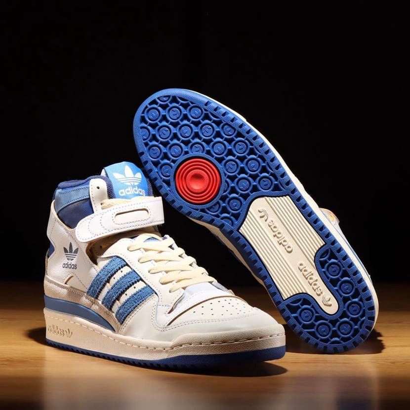 【スニダンで購入可】ADIDAS ORIGINALS FORUM 84 HIGH "BLUE THREAD" 2COLORS 抽選/定価 /販売店舗まとめ 2枚目