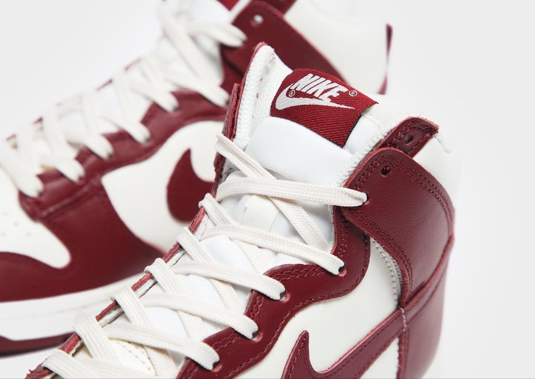 【スニダンで購入可】NIKE WMNS DUNK HIGH "TEAM RED" 抽選/定価/販売店舗まとめ 4枚目