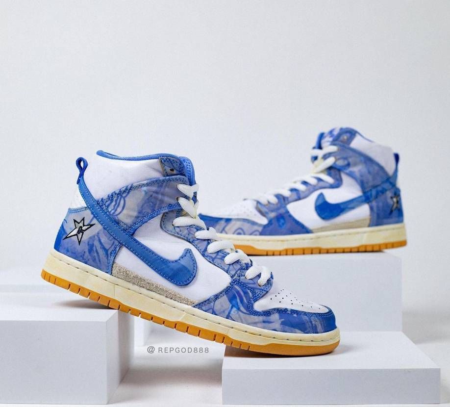 【スニダンで購入可】CARPET COMPANY × NIKE SB DUNK HIGH "ROYAL PULSE" 抽選/定価/販売店舗まとめ 18枚目