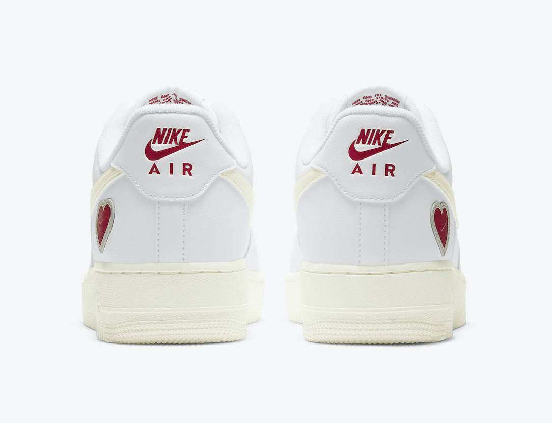 【スニダンで購入可】NIKE AIR FORCE 1 "VALENTINE'S DAY" 抽選/定価/販売店舗まとめ 7枚目