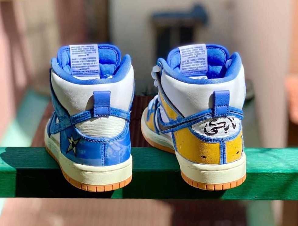 【スニダンで購入可】CARPET COMPANY × NIKE SB DUNK HIGH "ROYAL PULSE" 抽選/定価/販売店舗まとめ 4枚目