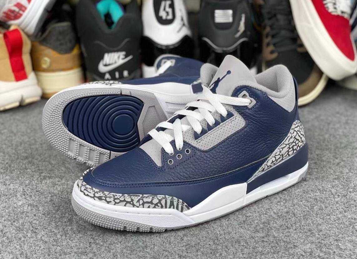【スニダンで購入可】3/20発売 NIKE AIR JORDAN 3 "MIDNIGHT NAVY" 抽選/定価/販売店舗まとめ 4枚目