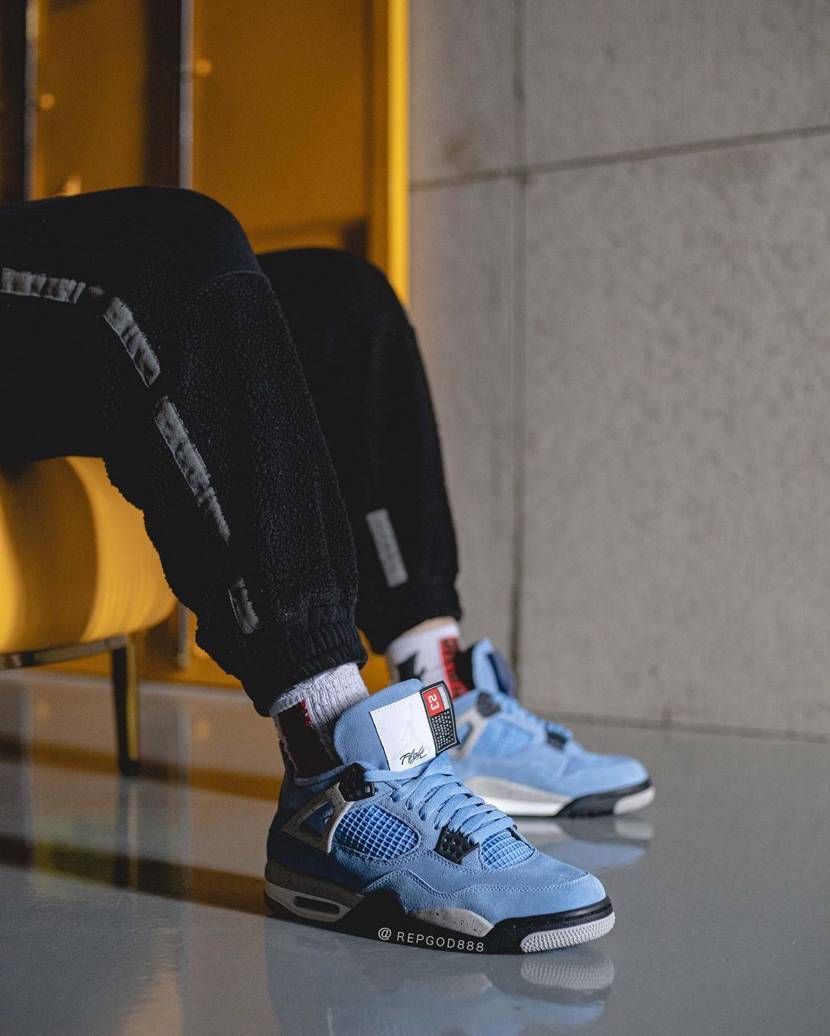 【スニダンで購入可】4/28発売 NIKE AIR JORDAN 4 "UNIVERSITY BLUE" 抽選/定価/販売店舗まとめ 10枚目