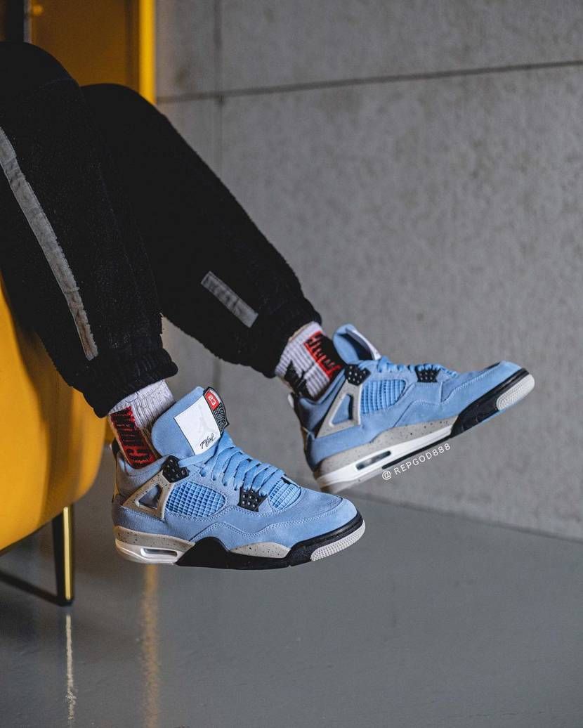 【スニダンで購入可】4/28発売 NIKE AIR JORDAN 4 "UNIVERSITY BLUE" 抽選/定価/販売店舗まとめ 9枚目