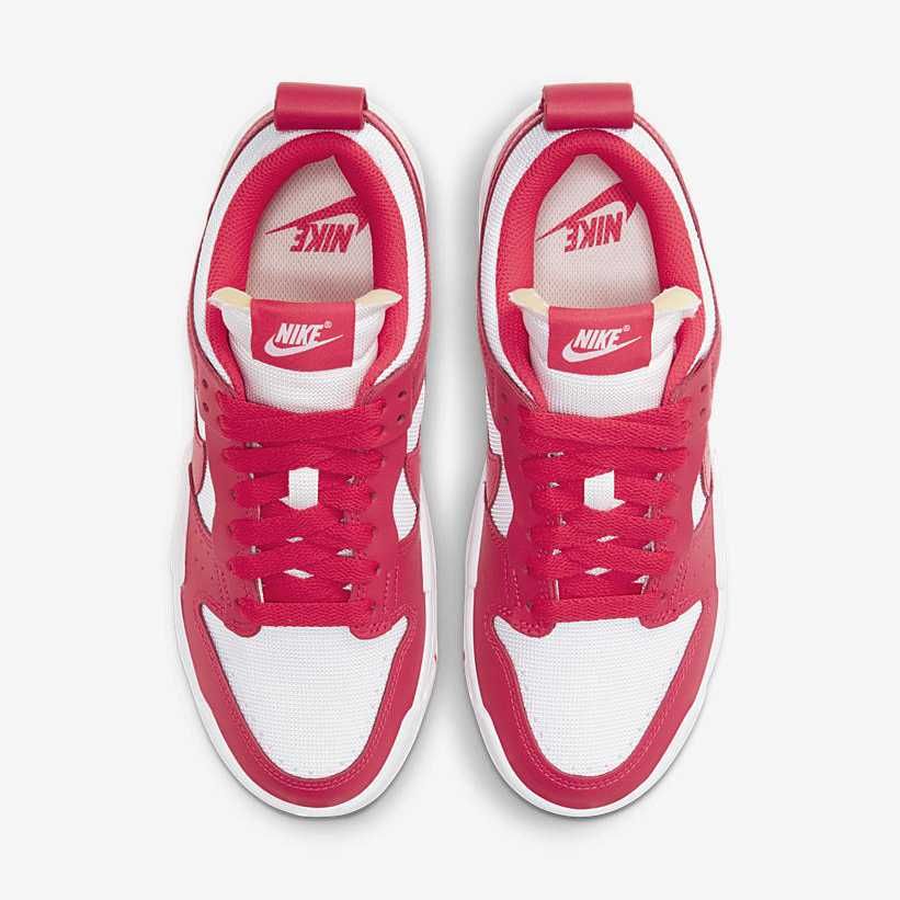 【スニダンで購入可】NIKE WMNS DUNK LOW DISRUPT "SIREN RED/WHITE" 抽選/定価/販売店舗まとめ 5枚目