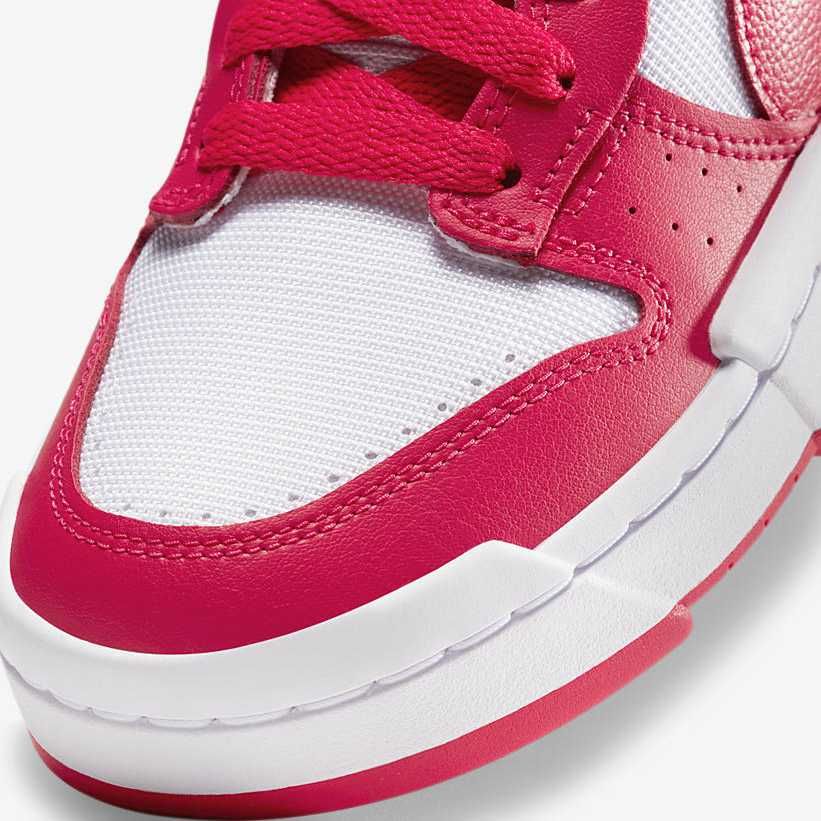 【スニダンで購入可】NIKE WMNS DUNK LOW DISRUPT "SIREN RED/WHITE" 抽選/定価/販売店舗まとめ 7枚目