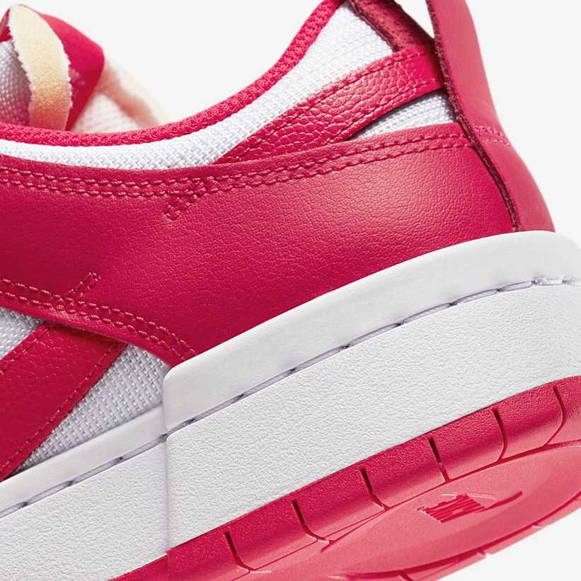 【スニダンで購入可】NIKE WMNS DUNK LOW DISRUPT "SIREN RED/WHITE" 抽選/定価/販売店舗まとめ 8枚目