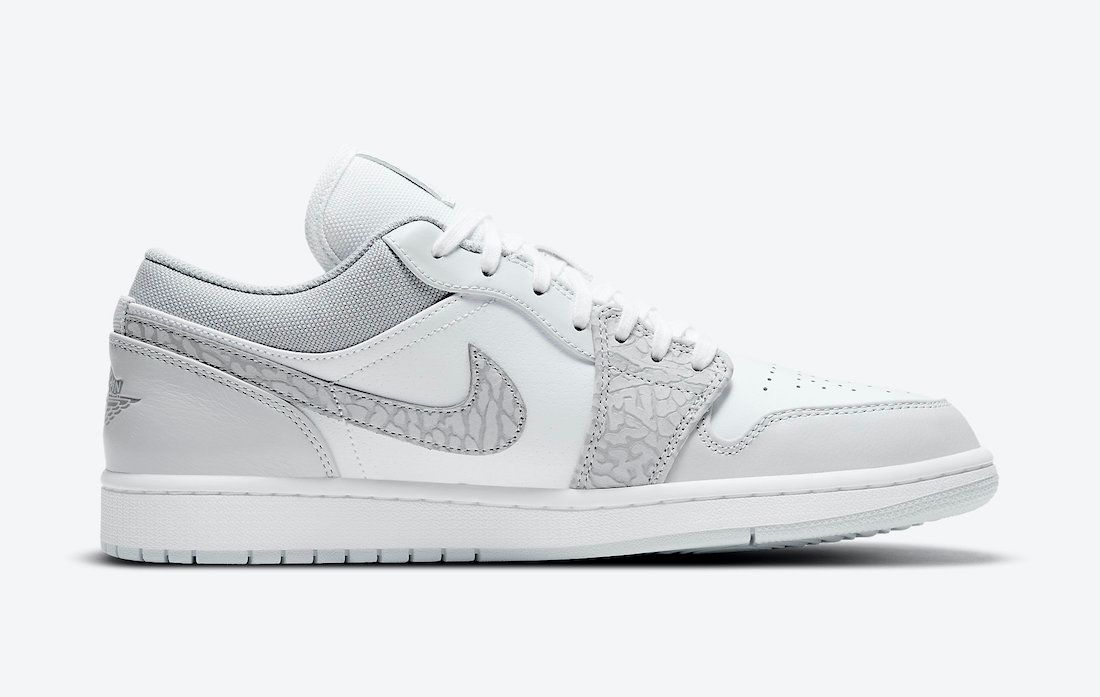 【スニダンで購入可】NIKE AIR JORDAN 1 LOW PRM "ELEPHANT PRINT" 抽選/定価/販売店舗まとめ 3枚目