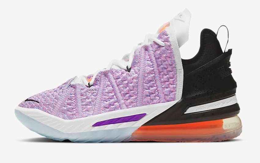 【スニダンで購入可】NIKE LEBRON 18 "MULTI-COLOR/BLACK/CHLORINE BLUE" 抽選/定価/販売店舗まとめ 3枚目