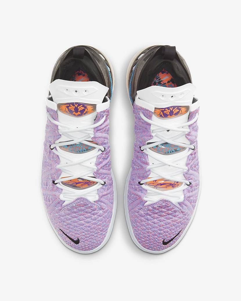 【スニダンで購入可】NIKE LEBRON 18 "MULTI-COLOR/BLACK/CHLORINE BLUE" 抽選/定価/販売店舗まとめ 5枚目