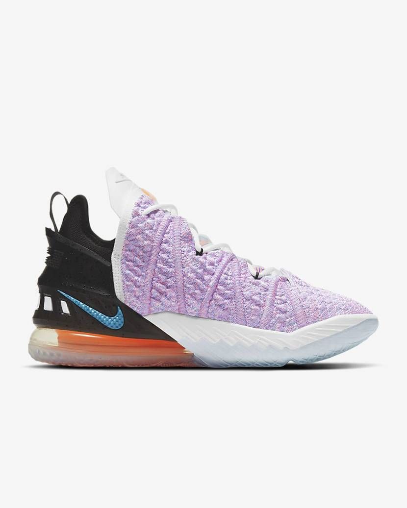 【スニダンで購入可】NIKE LEBRON 18 "MULTI-COLOR/BLACK/CHLORINE BLUE" 抽選/定価/販売店舗まとめ 4枚目
