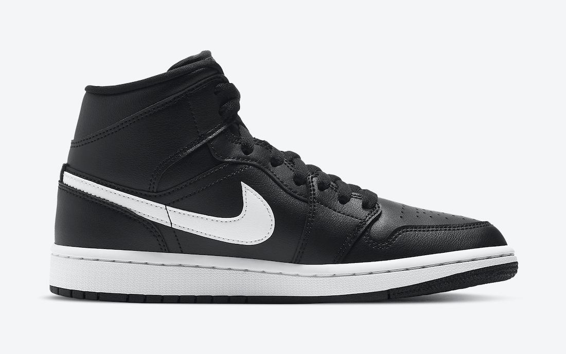 【スニダンで購入可】NIKE WMNS AIR JORDAN 1 MID "BLACK/WHITE" 抽選/定価/販売店舗まとめ 3枚目