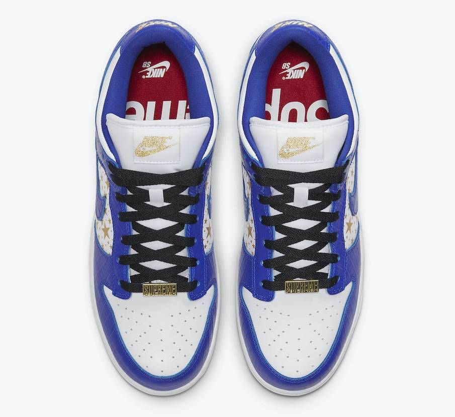 【スニダンで購入可】3/6発売 Supreme × Nike SB Dunk Low OG QS "Gold Stars" 4colors 抽選/定価/販売店舗まとめ 52枚目