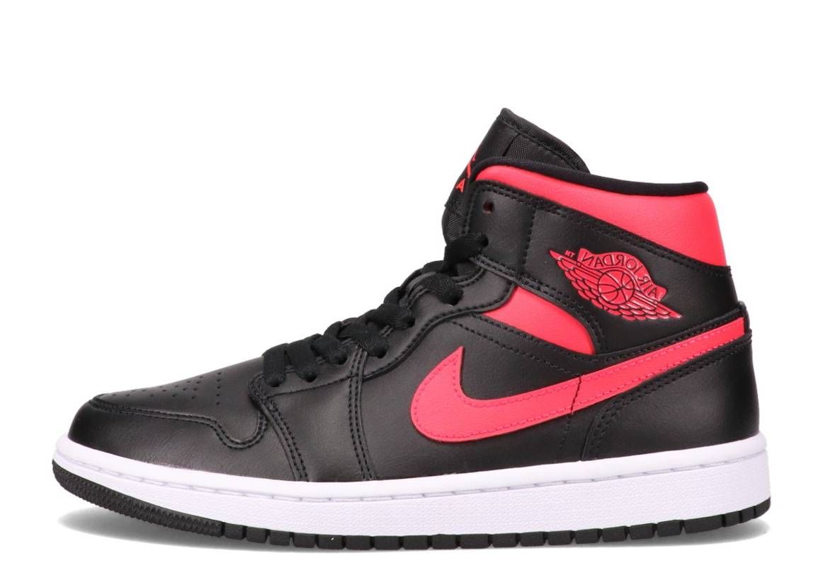 【スニダンで購入可】NIKE WMNS AIR JORDAN 1 "BLACK/SIREN RED/WHITE" 2TYPE 抽選/定価/販売店舗まとめ 4枚目
