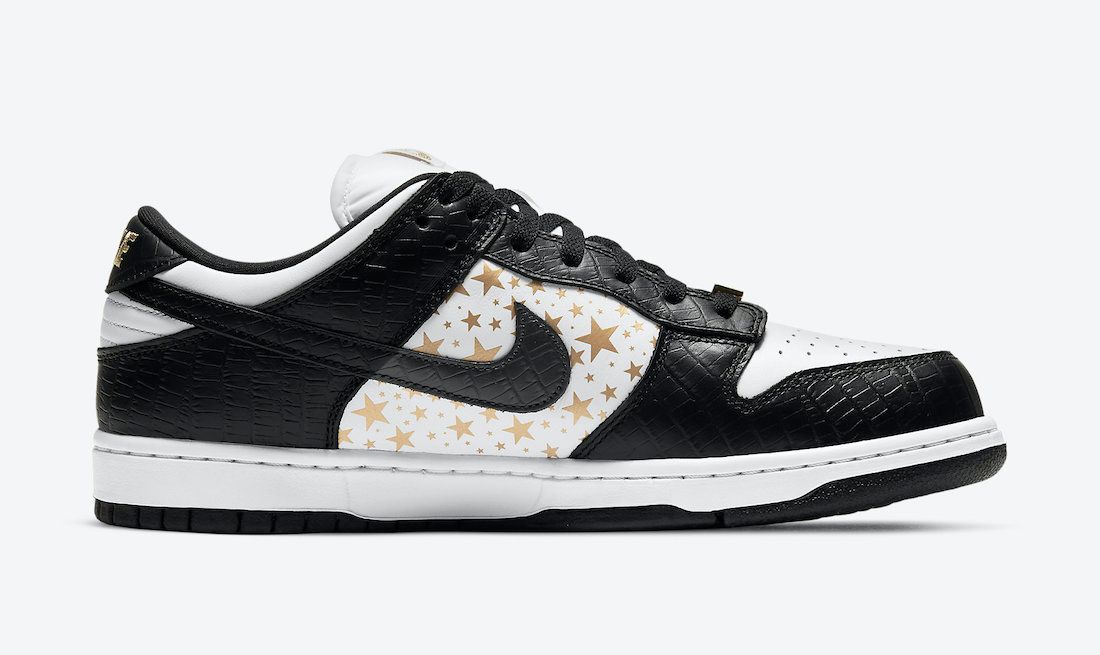 【スニダンで購入可】3/6発売 Supreme × Nike SB Dunk Low OG QS "Gold Stars" 4colors 抽選/定価/販売店舗まとめ 24枚目