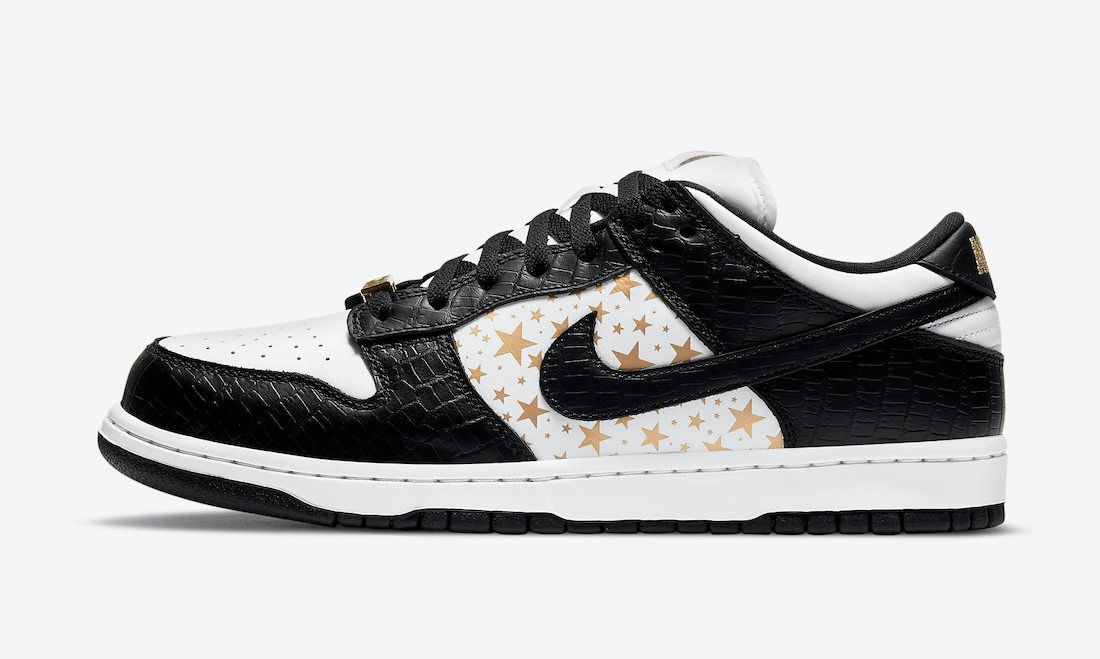【スニダンで購入可】3/6発売 Supreme × Nike SB Dunk Low OG QS "Gold Stars" 4colors 抽選/定価/販売店舗まとめ 23枚目