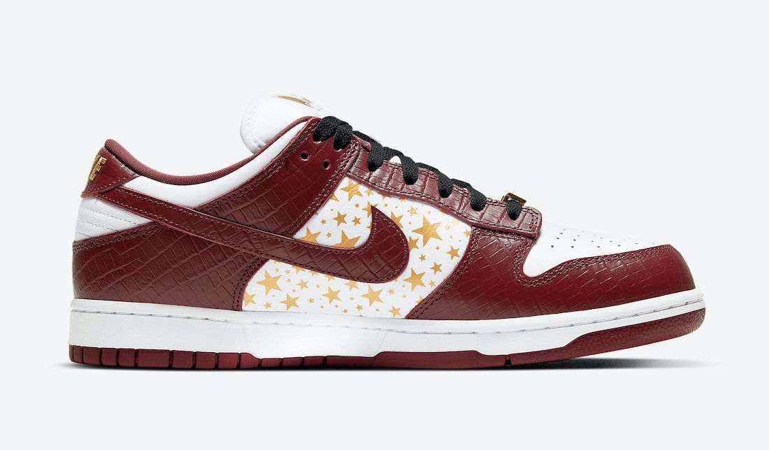 【スニダンで購入可】3/6発売 Supreme × Nike SB Dunk Low OG QS "Gold Stars" 4colors 抽選/定価/販売店舗まとめ 33枚目