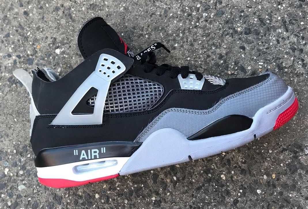 【2021年10月発売】OFF-WHITE × NIKE AIR JORDAN 4 "BRED" 抽選/定価/販売店舗まとめ