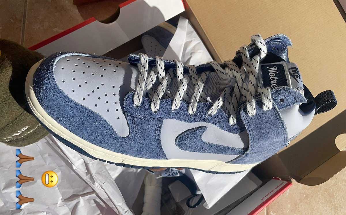 【販売リンクあり】1/21・1/23発売 NOTRE × NIKE DUNK HIGH 2COLORS  抽選/定価/販売店舗まとめ 9枚目