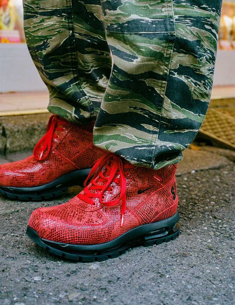 【スニダンで購入可】SUPREME × NIKE AIR MAX GOADOME 2COLORS 抽選/定価/販売店舗まとめ 2枚目