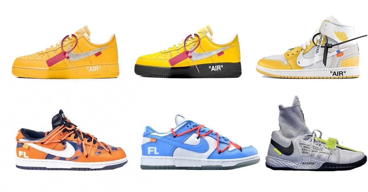 【リーク】OFF-WHITE × NIKE "THE 20" COLLECTION 抽選/定価/販売店舗まとめ 2枚目