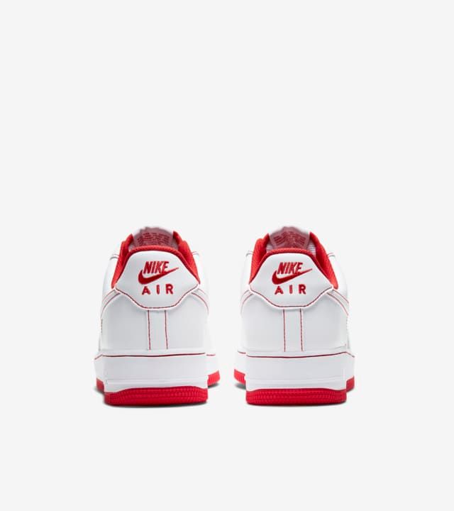 【スニダンで購入可】NIKE AIR FORCE 1 STITCH "RADIANT RED" 抽選/定価/販売店舗まとめ 7枚目