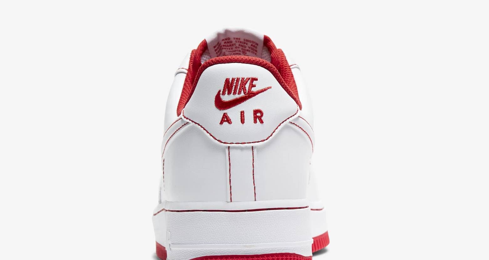 【スニダンで購入可】NIKE AIR FORCE 1 STITCH "RADIANT RED" 抽選/定価/販売店舗まとめ 10枚目