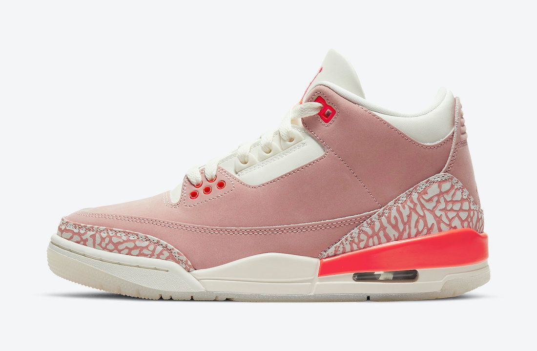 【スニダンで購入可】5/28発売 NIKE WMNS AIR JORDAN 3 "RUST PINK" 抽選/定価/販売店舗まとめ 5枚目