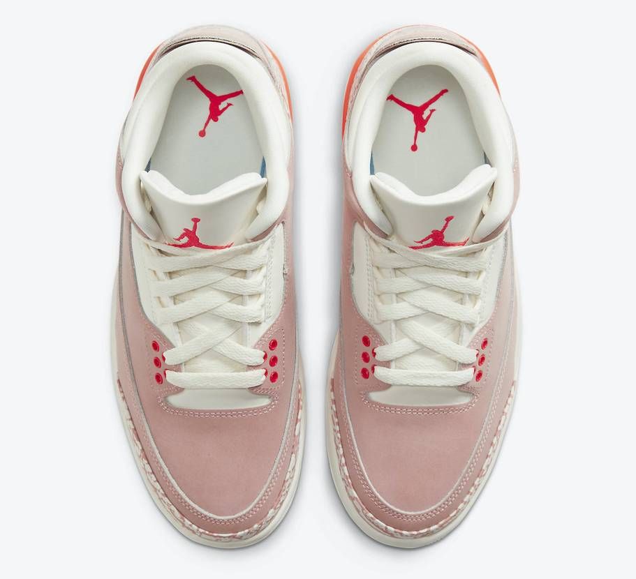 【スニダンで購入可】5/28発売 NIKE WMNS AIR JORDAN 3 "RUST PINK" 抽選/定価/販売店舗まとめ 8枚目