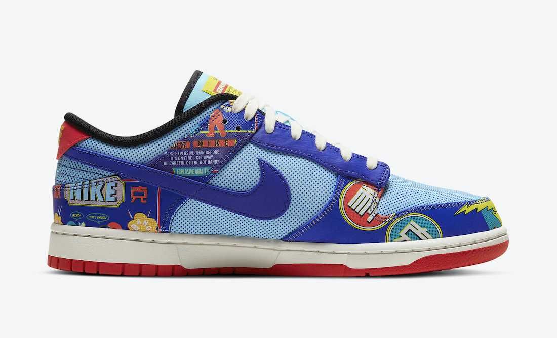 【1/22発売】NIKE DUNK LOW "FIRE CRACKER" (CHINESE NEW YEAR) 抽選/定価/販売店舗まとめ 5枚目