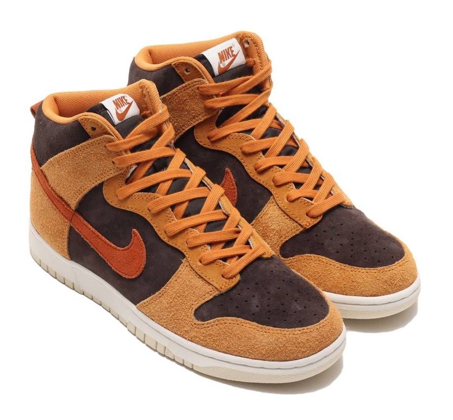 【スニダンで購入可】NIKE DUNK HIGH PRM "DARK CURRY" 抽選/定価/販売店舗まとめ 7枚目
