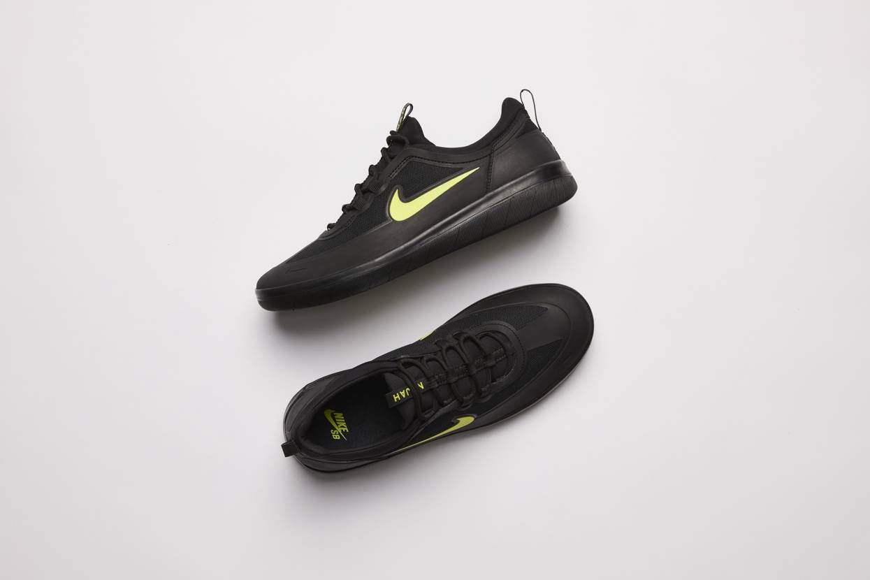【スニダンで購入可】NIKE SB NYJAH FREE 2 "BLACK/CYBER-BLACK" 抽選/定価/販売店舗まとめ 2枚目