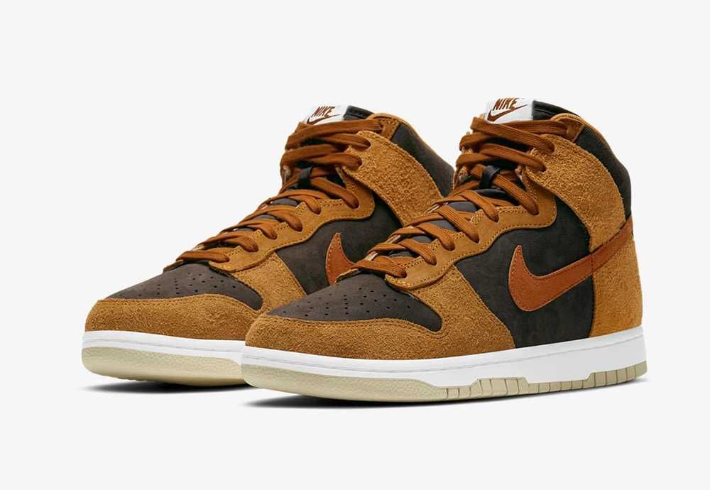 【スニダンで購入可】NIKE DUNK HIGH PRM "DARK CURRY" 抽選/定価/販売店舗まとめ 3枚目