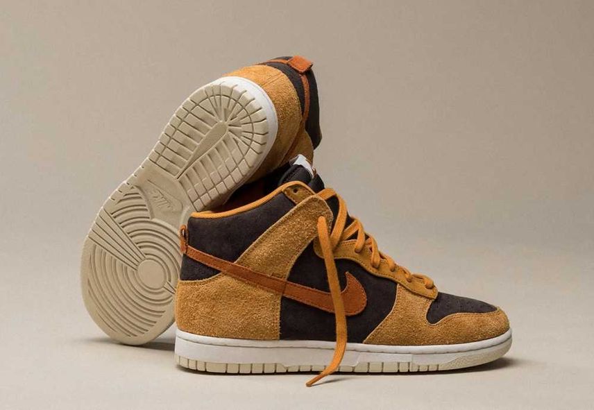 【スニダンで購入可】NIKE DUNK HIGH PRM "DARK CURRY" 抽選/定価/販売店舗まとめ