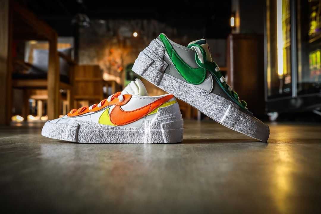 【2021年2月発売】SACAI × NIKE BLAZER LOW 2COLORS 抽選/定価/販売店舗まとめ