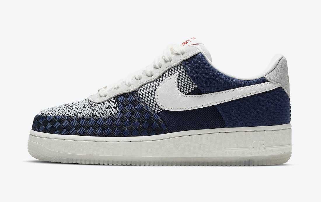 【スニダンで購入可】NIKE WMNS AIR FORCE 1 "SASHIKO" 抽選/定価/販売店舗まとめ 4枚目