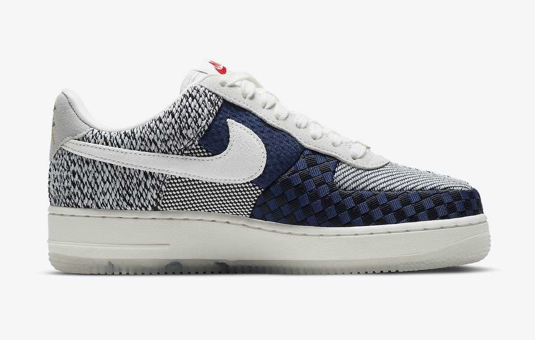 【スニダンで購入可】NIKE WMNS AIR FORCE 1 "SASHIKO" 抽選/定価/販売店舗まとめ 5枚目