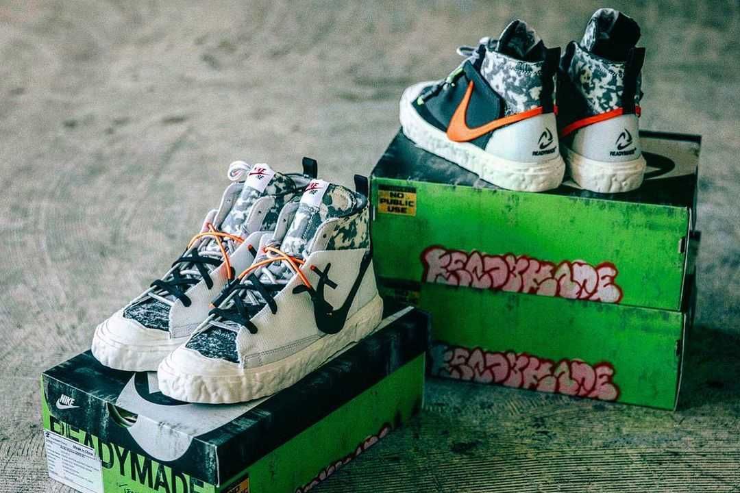 【スニダンで購入可】READYMADE × NIKE BLAZER MID 3COLORS 抽選/定価/販売店舗まとめ 6枚目