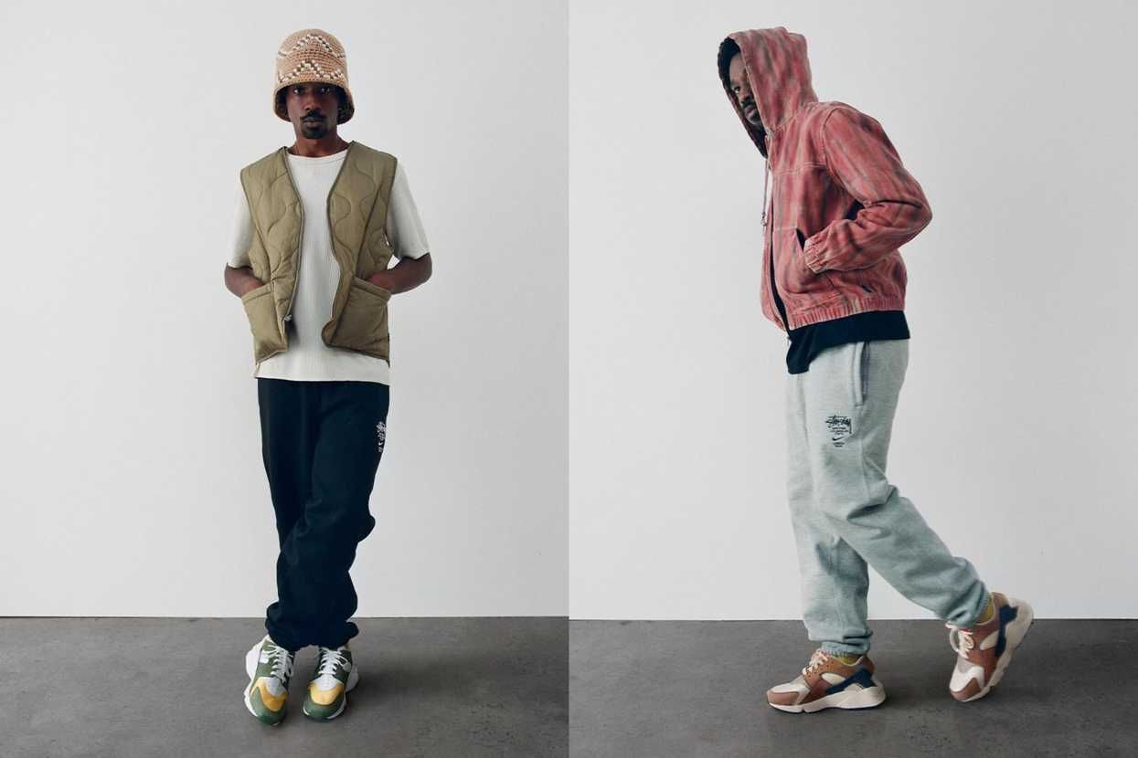 【スニダンで購入可】STUSSY × NIKE AIR HUARACHE 2COLOR 抽選/定価/発売店舗まとめ 4枚目