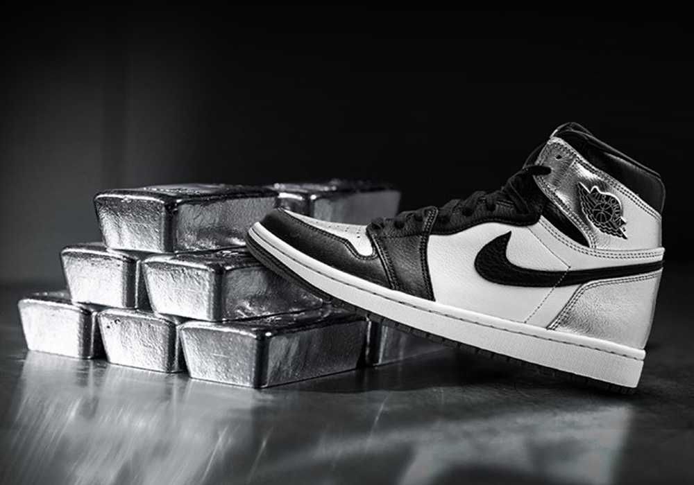 【スニダンで購入可】2/12発売 NIKE WMNS AIR JORDAN 1 HIGH OG "SILVER TOE" 抽選/定価/販売店舗まとめ 2枚目