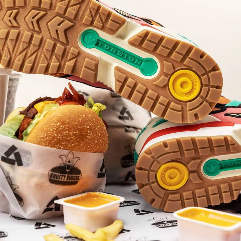 【スニダンで購入可】KRUSTY BURGER × ADIDAS ZX 10000 "A-ZX" 抽選/定価/販売店舗まとめ 3枚目
