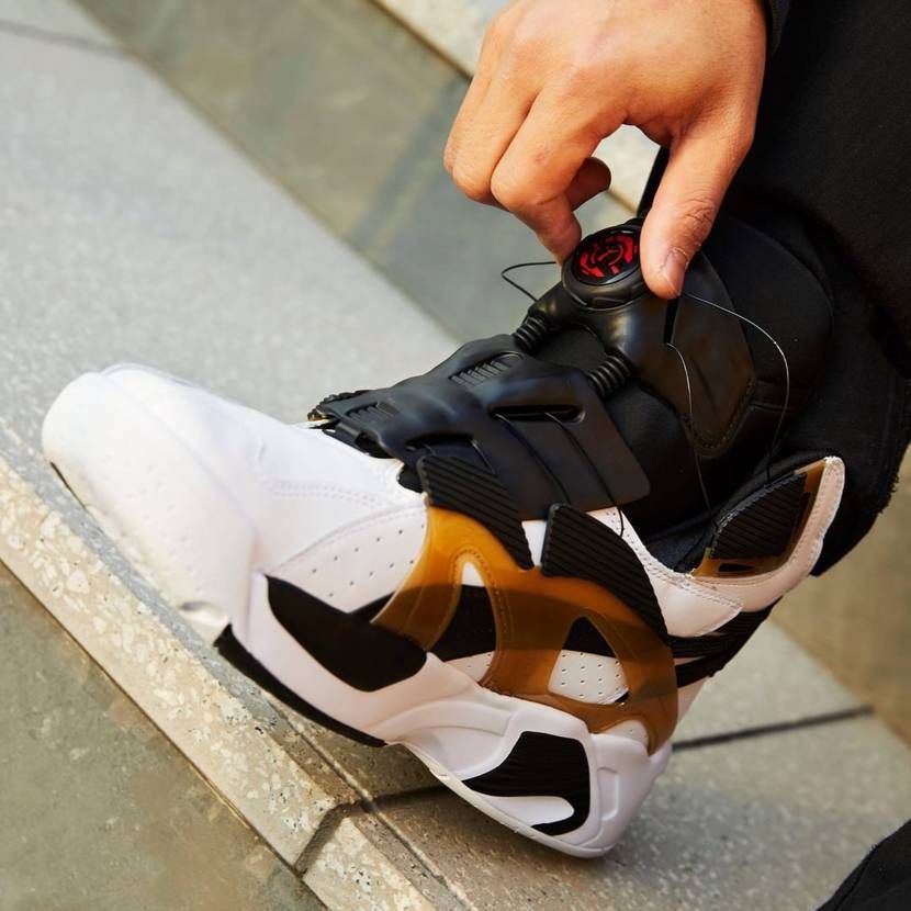 【スニダンで購入可】PUMA DISC SYSTEM WEAPON OG "WHITE/BLACK" 抽選/定価/販売店舗まとめ 2枚目