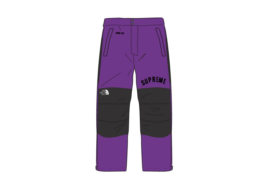 Supreme The North Face Arc Logo Mountain Pant Purple SNKRDUNK