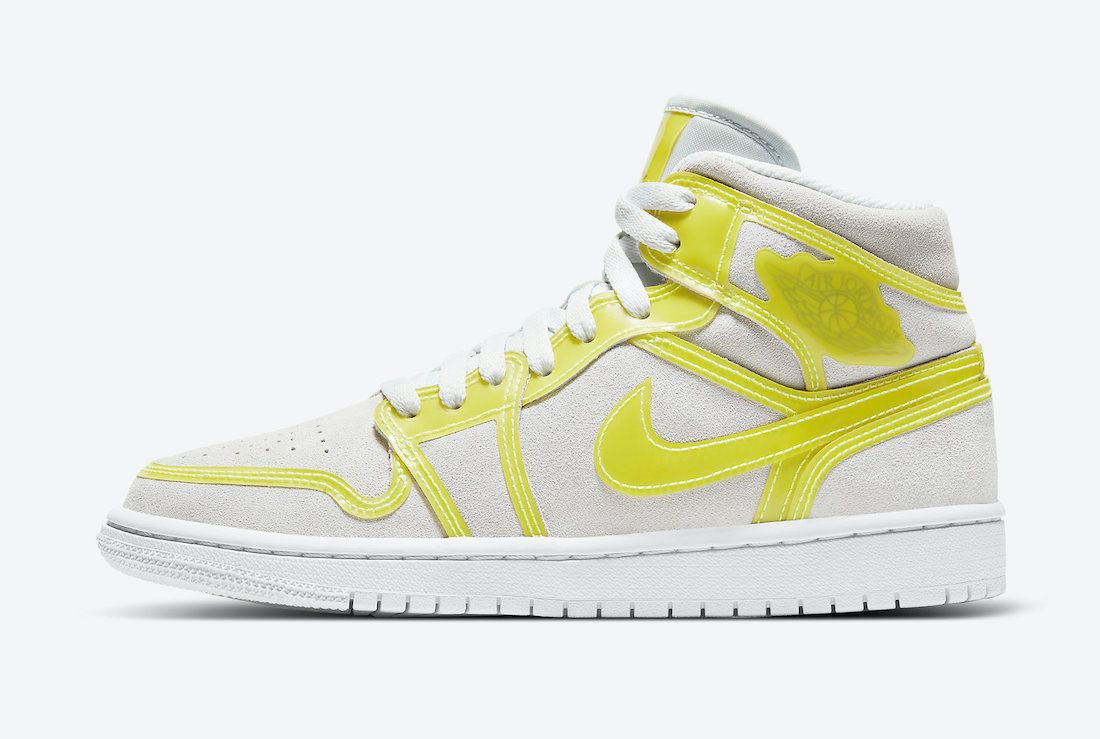 【スニダンで購入可】NIKE WMNS AIR JORDAN 1 MID LX "OPTI YELLOW" 抽選/定価/販売店舗まとめ 3枚目