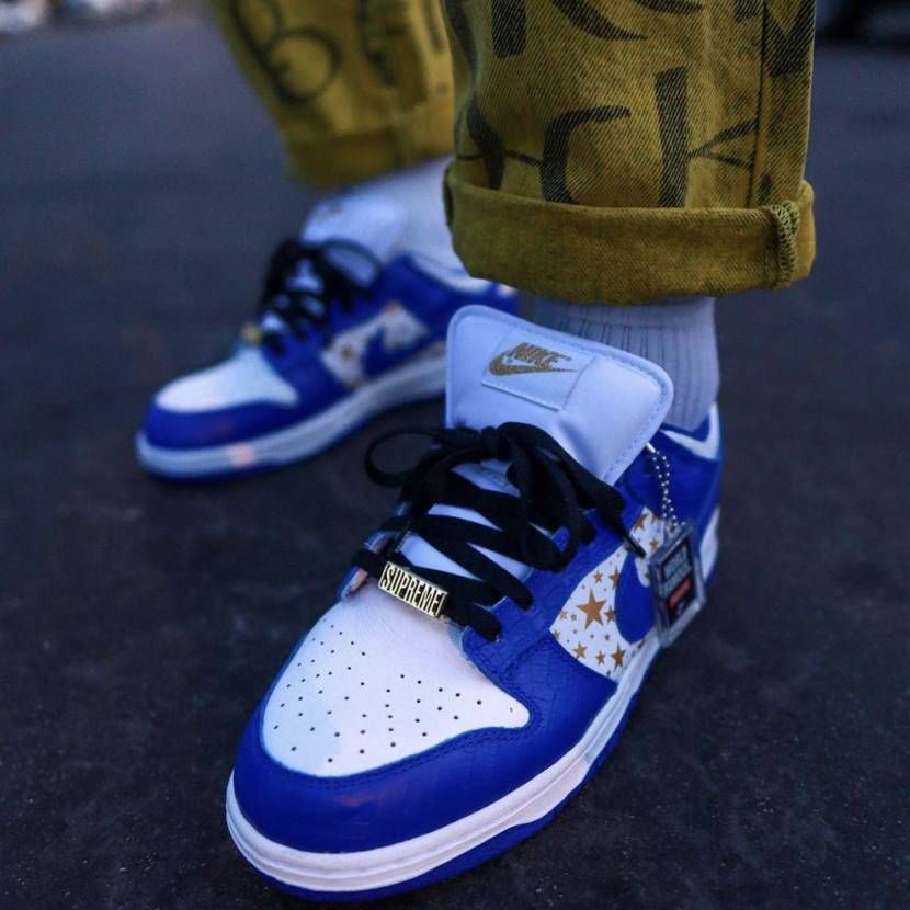 【スニダンで購入可】3/6発売 Supreme × Nike SB Dunk Low OG QS "Gold Stars" 4colors 抽選/定価/販売店舗まとめ 18枚目